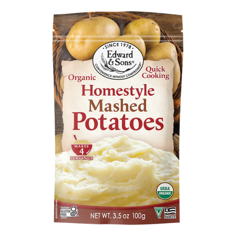 Edward & Sons Organic Mashed Potatoes Homestyle