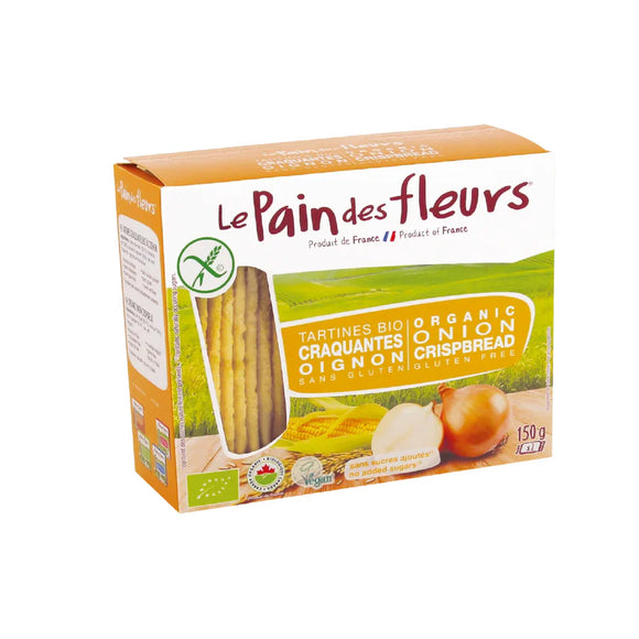 Le Pain Des Fleurs Organic Crispbread Onion