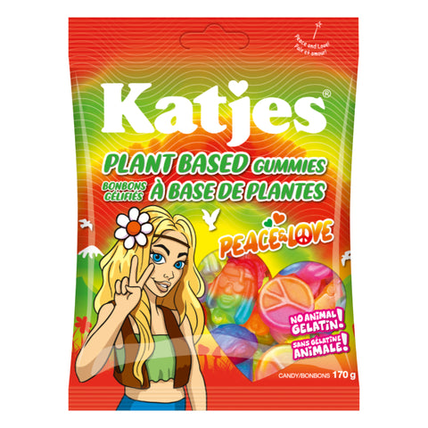 Katjes Plant-Based Gummy Candy Peace and Love