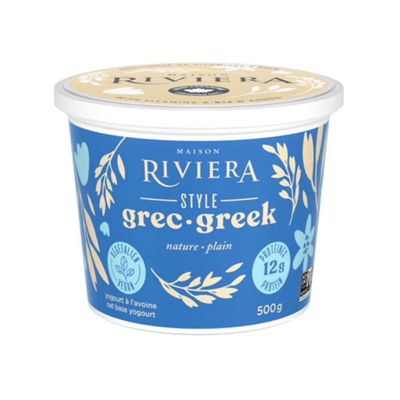 Riviera Oat Based Greek Yogurt Plain