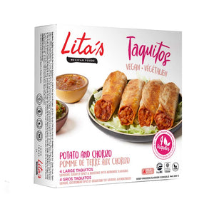 Lita's Potato and Chorizo Taquitos