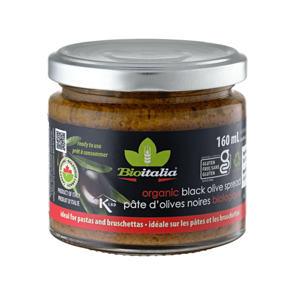 Bioitalia Organic Black Olive Spread