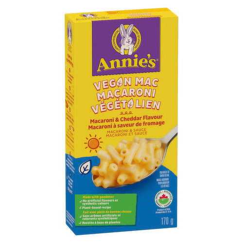 Annie's Vegan Macaroni Cheddar