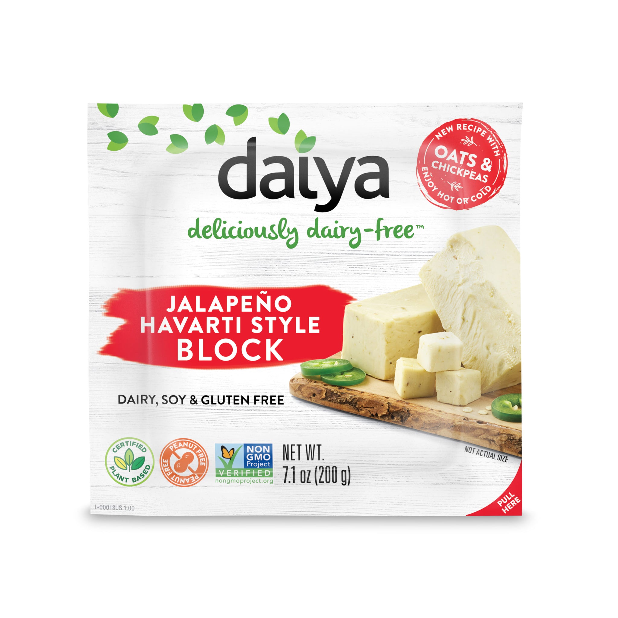 Daiya Jalapeño Havarti Block