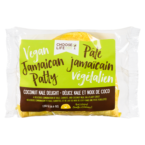 Choose Life Jamaican Patty - Coconut Kale