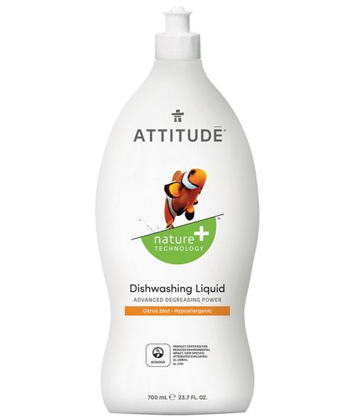 Attitude Citrus Zest Dish Soap