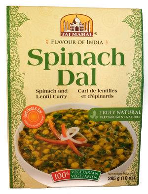 Taj Mahal Spinach Dal