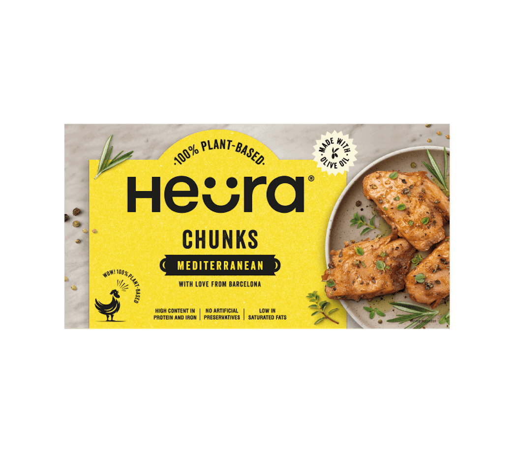 BULK Heura Mediterranean Chicken Chunks 2.5kg