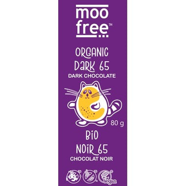 Moo Free 65% Dark Chocolate