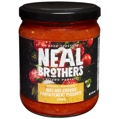 Neal Brothers Organic Just-Hot-Enough Salsa