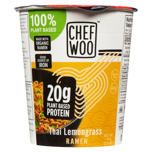 Chef Woo Thai Lemongrass Ramen Cup