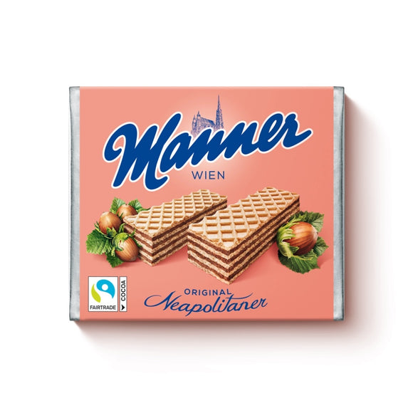 Manner Original Hazelnut Wafers 75g