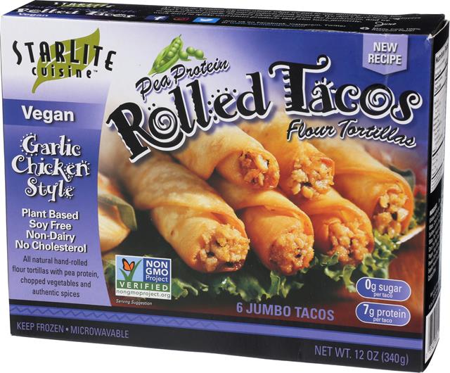 Starlite Garlic Chicken Style Rolled Tacos
