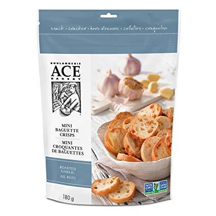 Ace Mini Crisps Roasted Garlic