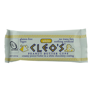 Cleo's White Peanut Butter Cups Go Max Go Bar