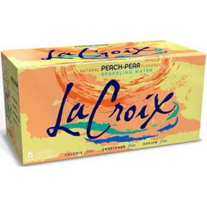 LaCroix 8 Pack Peach Pear