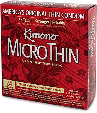 Kimono MicroThin Condoms 24 Pack
