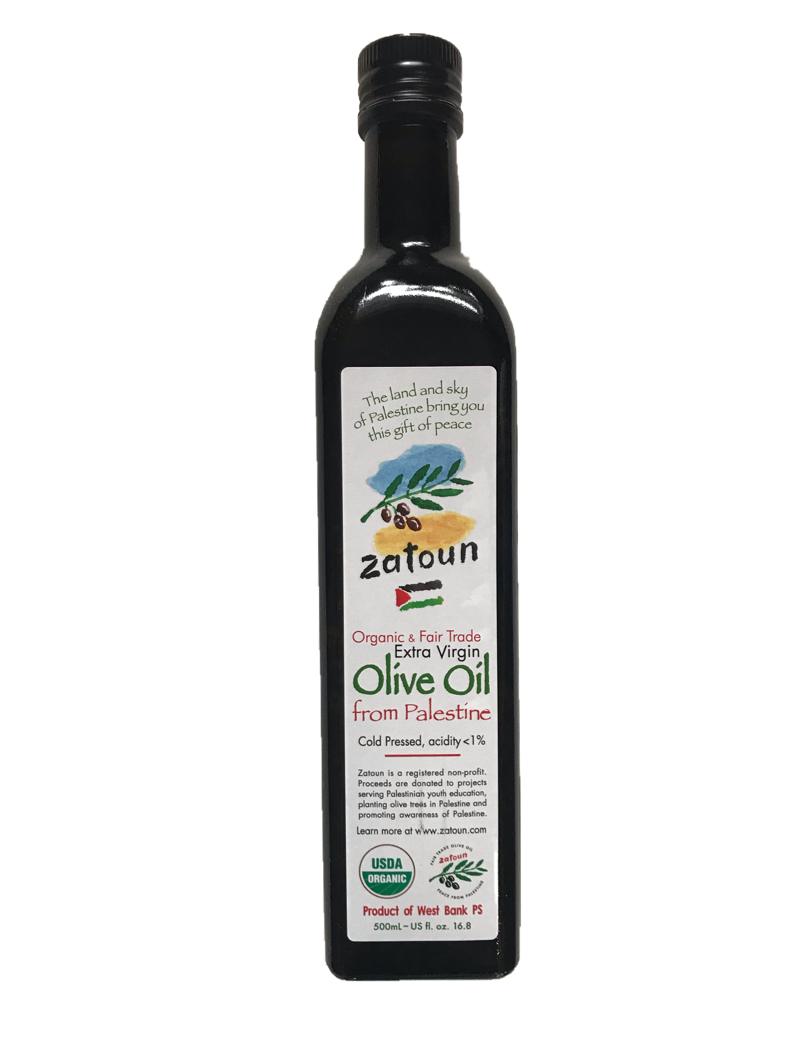 Beit Zatoun Organic Palestinian Olive Oil