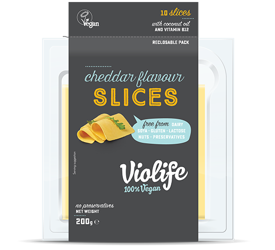 Violife Cheddar Slices