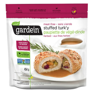 Gardein Stuffed Turk'y With Gravy