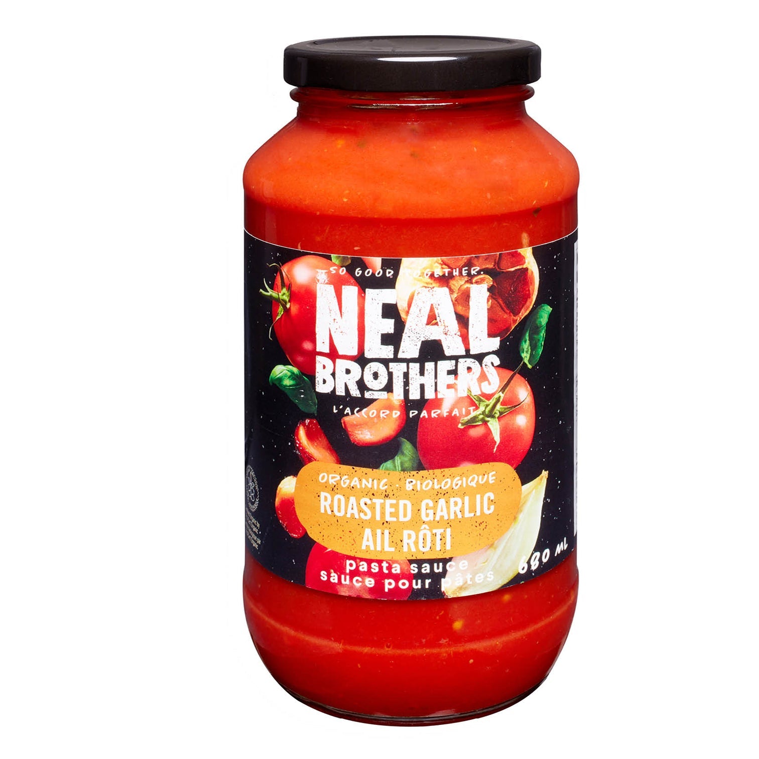Neal Brothers Organic Pasta Sauce Roasted Garlic
