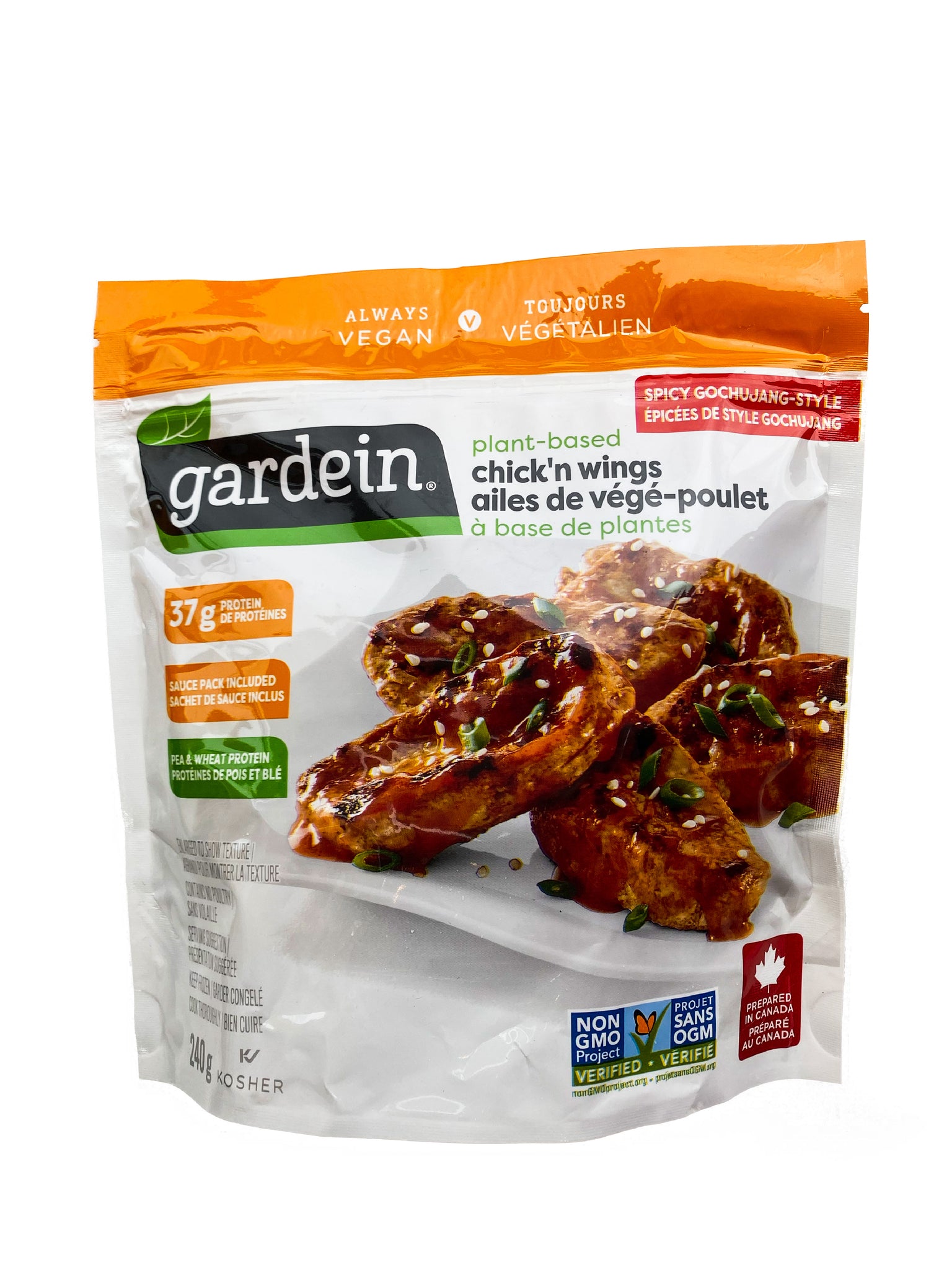 Gardein Spicy Gochujang Style Chick’n Wings