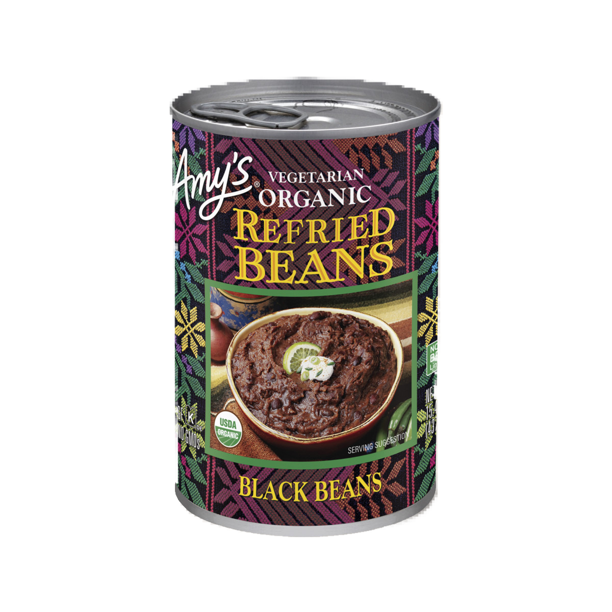 Amy's Kitchen Organic Refried Black Beans