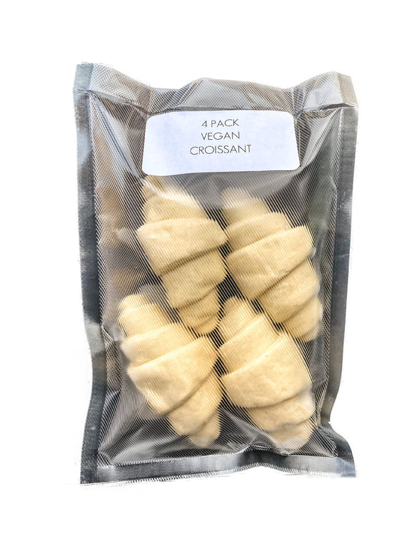 4 Pack Bake at Home Vegan Croissants