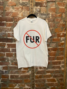 Anti Fur T Shirt (CHARITY DONATION TO SPANKY PROJECT)