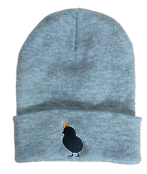 Good Rebel Logo Toque in Heather Grey