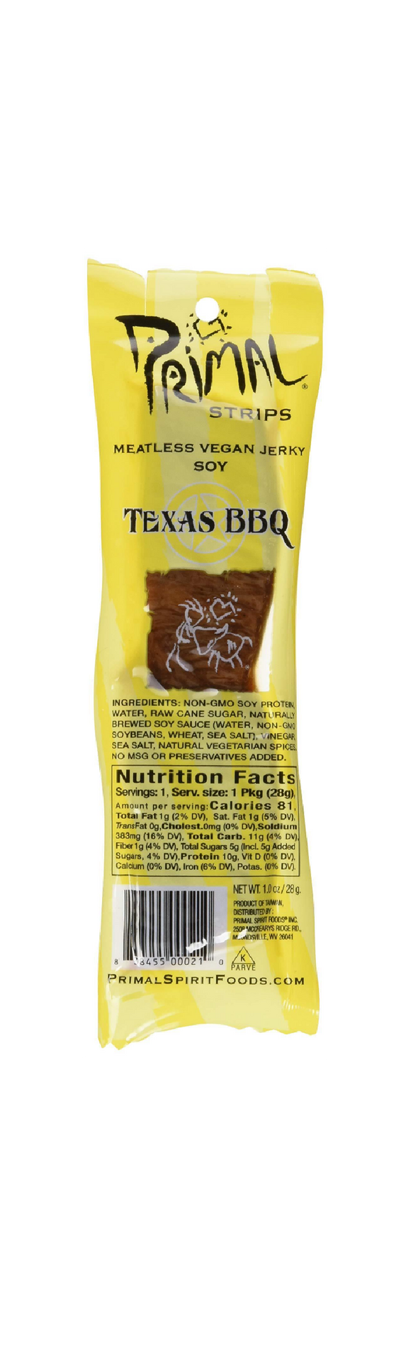 Primal Spirit Foods Texas BBQ Jerky