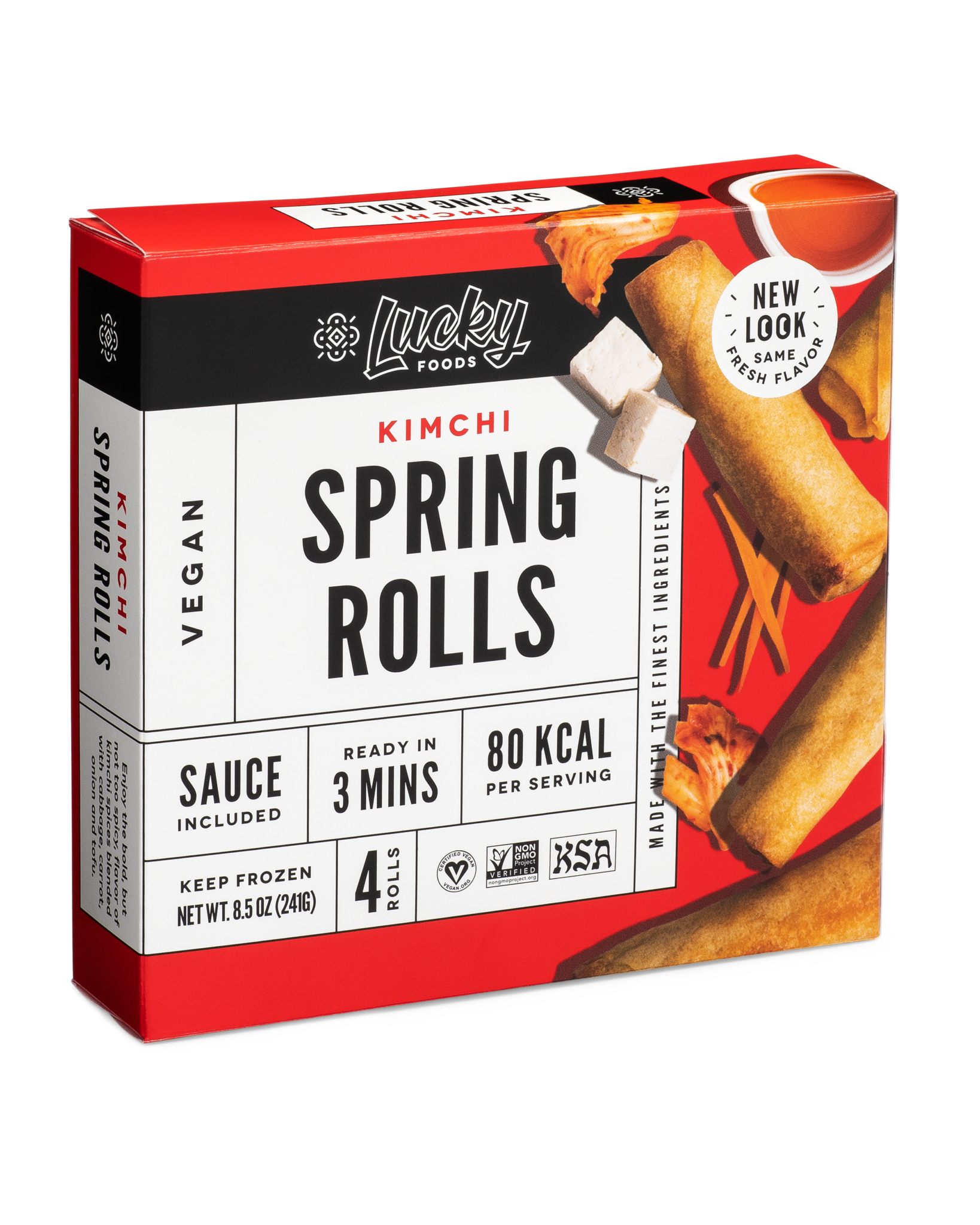 Lucky Foods Kimchi Spring Rolls