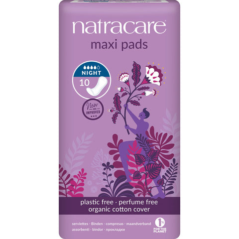 Natracare Maxi Night Time Pads