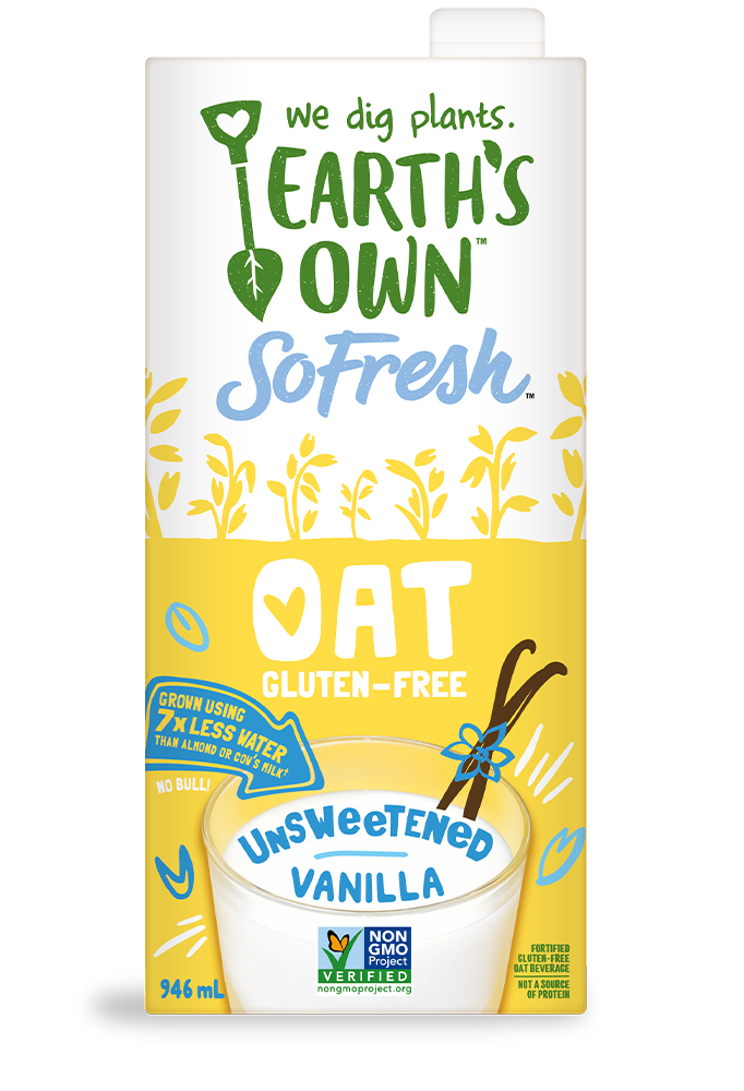 Earth's Own Unsweetened Vanilla Oat Milk