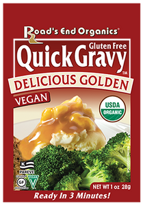 Road's End Organic Quick Gravy Delicious Golden