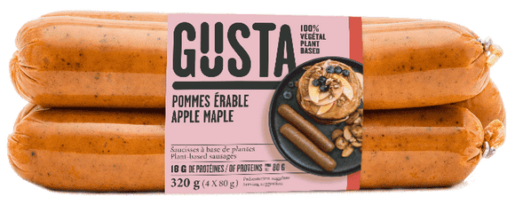 Gusta Apple Maple (Formerly Brunch) Sausages