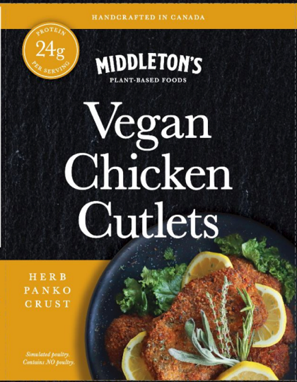 Middleton's Vegan Chicken Cutlets