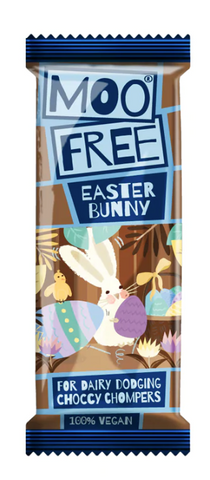 Moo Free Easter Bunny Chocolate Bar