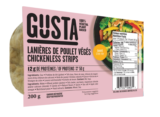 Gusta Chickenless Strips