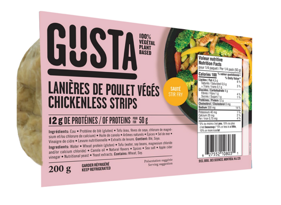 Gusta Chickenless Strips