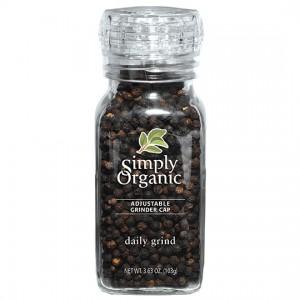 Simply Organic Black Peppercorn Grinder