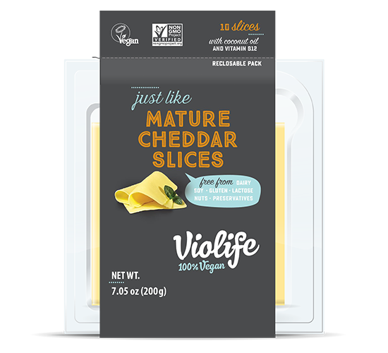 Violife Mature Cheddar Slices