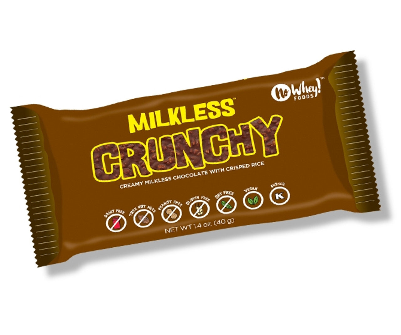 No Whey Milkless Crunchy Chocolate Bar