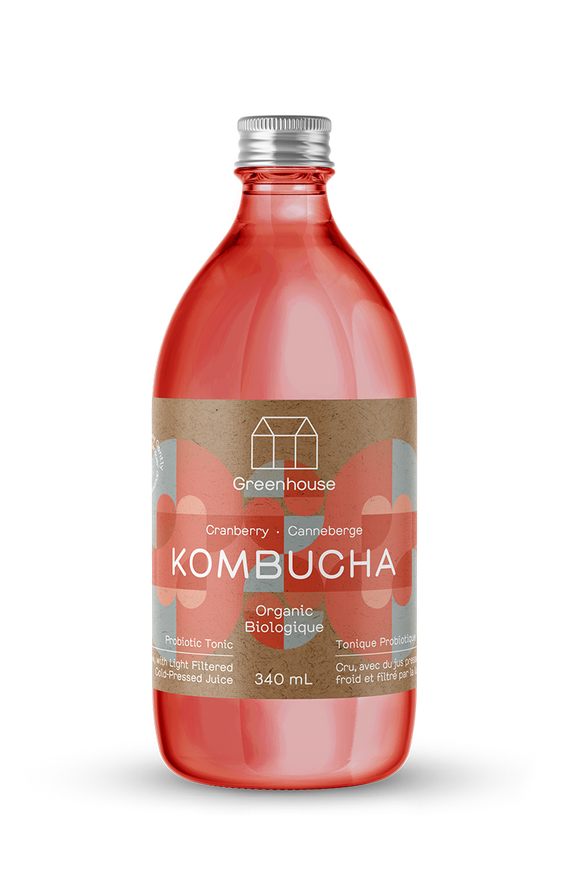 Greenhouse Organic Kombucha Cranberry