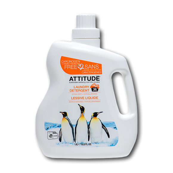 Attitude Citrus Zest Laundry Detergent