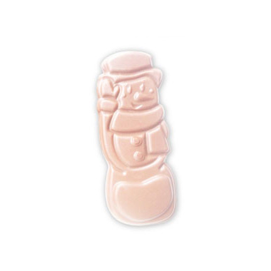Moo Free White Chocolate Snowman Bar