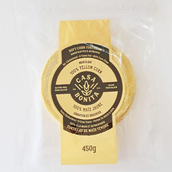 Casa Bonita Soft Yellow Corn Tortillas