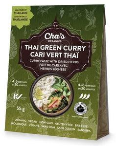 Cha's Organics Thai Green Curry