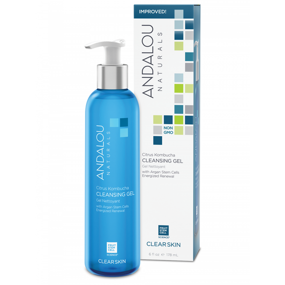 Andalou Naturals Citrus Kombucha Cleansing Gel