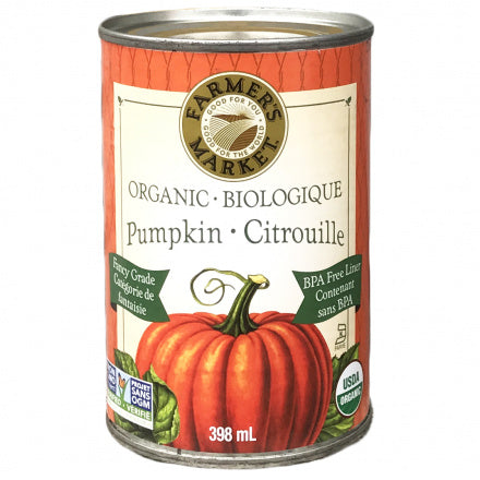 Farmer's Market Organic Pumpkin Puree